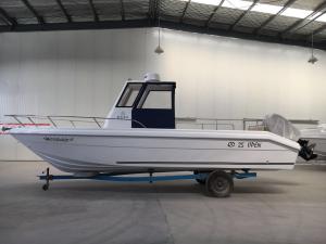 Quality Fiberglass fishing boat/Tracffic boat/25 feet FRP open boat wholesale