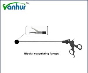 Quality Steel Laparoscopic Bipolar Coagulating Maryland Forceps for Minimally Invasive Surgery wholesale
