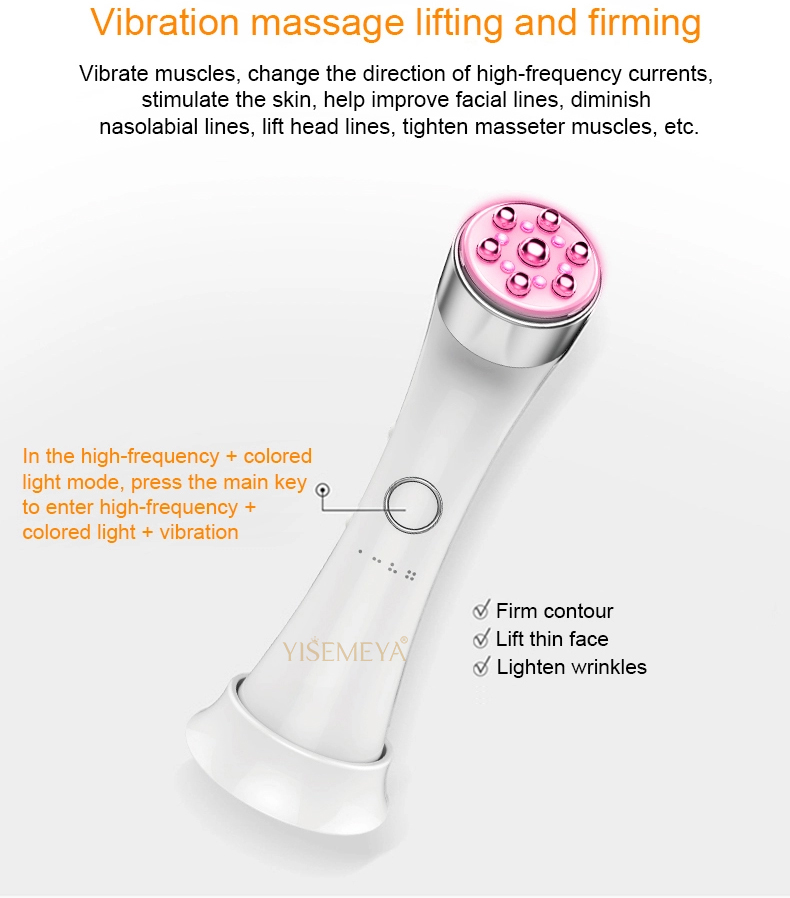 Acne Treatment RF LED Multifunction Beauty Device Facial Beauty Equipment