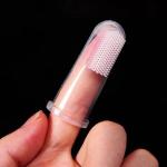 Personalized Soft Pet Finger Toothbrush , Repeatable Dog Finger Toothbrush