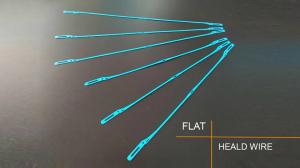 Quality Plastic Stainless Steel Heald Wires Water Jet Loom Machine Spare Parts wholesale