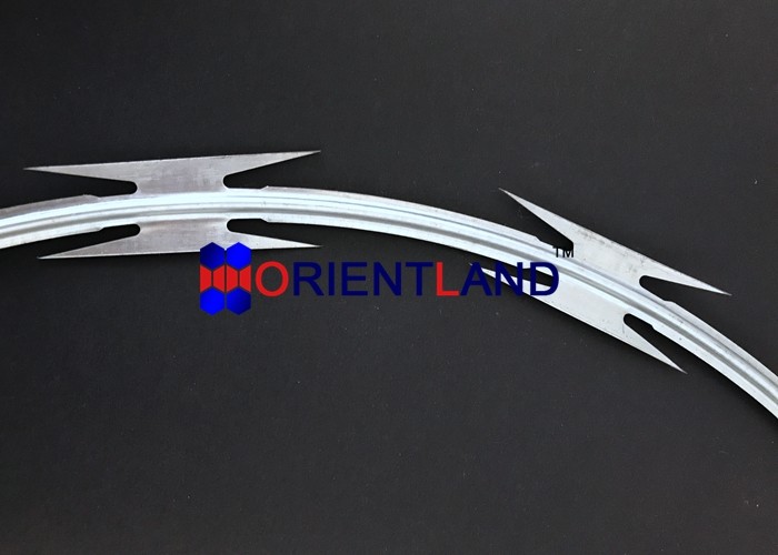 CBT-65 Concertina Barbed Wire Coils 54 Loops Military And High Security Fencing Use