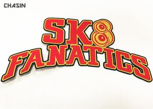 Quality Twill applique Embroidery Letter Iron On Patches For Clothing wholesale