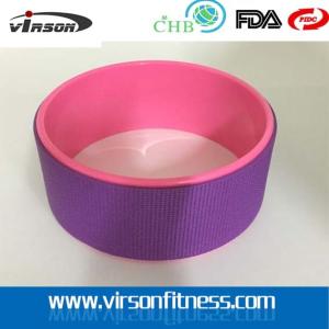Quality 2015 newest coloful yoga wheel/eco-friendly colorful yoga wheel wholesale