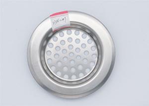 Quality Silver Stainless Steel Sink Strainer Good Filter Effect Corrosion Resistance wholesale