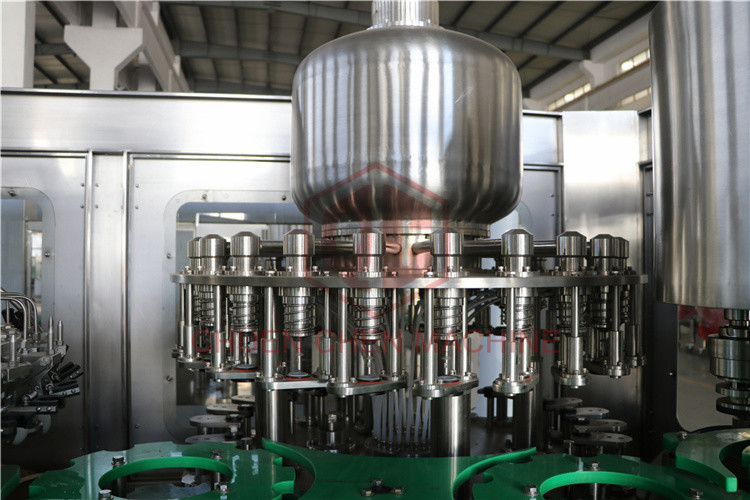 Beverage Glass Bottle Filling Machine For Juice And Non Carbonated Liquid