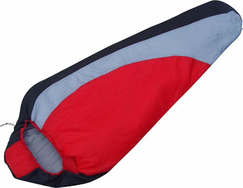 Outdoor Travel Camping Water Resistent Black 190T Poly Cotton Mountain Sleeping Bag 230X80X50cm