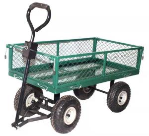 Quality 300LBS Heavy Duty Lawn Garden Yard Trolley Wagon Cart for Tools wholesale
