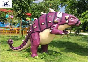 Quality Well-received Outside Display Lifelike Customized Fiberglass Dinosaur Statues wholesale