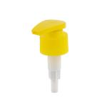 Colored Screw Lotion Pump 28/410 Flat Nozzle Ribbed Press Type Lotion Pump