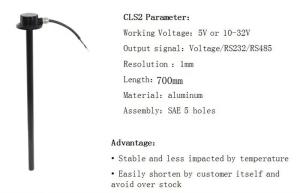 China 0.5-4.5V Output Cuttable CLS2 Oil Fuel Tank Level Sensor For Logistics Trucks on sale