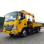 Best Price knuckle boom truck mounted crane with truck