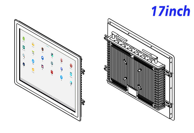 17-Inch Reliable Android Screen for Industrial Monitoring and Logistics Operations