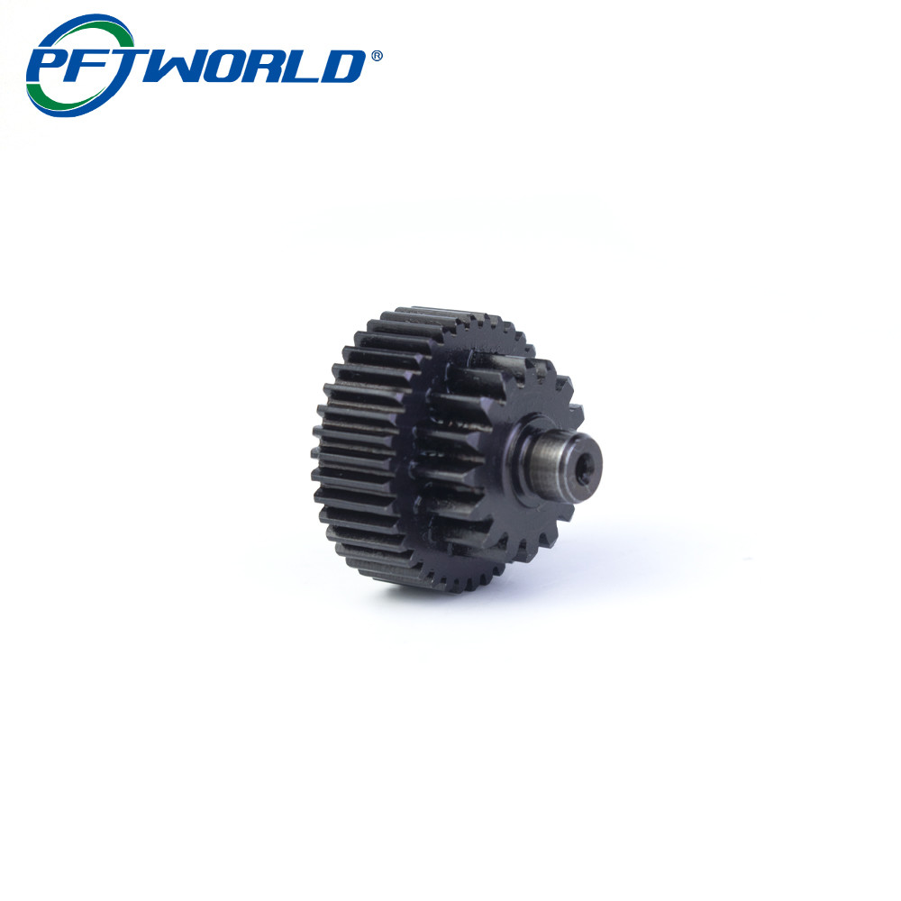 OEM Precision CNC Parts 4140 Steel Spur Gear Black Oxide Welding Accessories