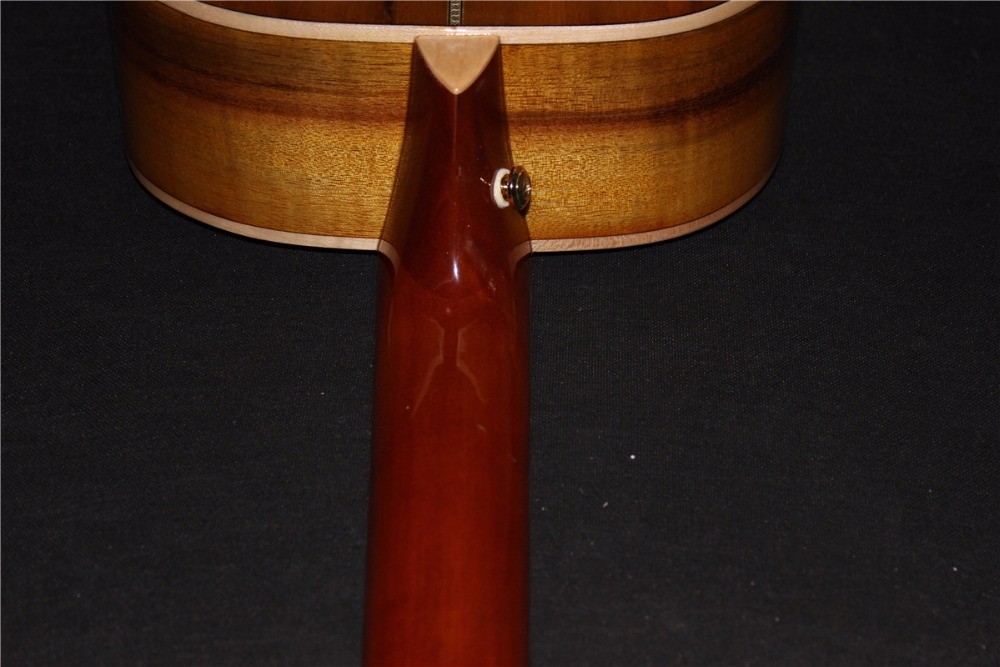 AAAAA all solid OO body guitar custom Solid OO acoustic guitar 14 frets acoustic electric guitar