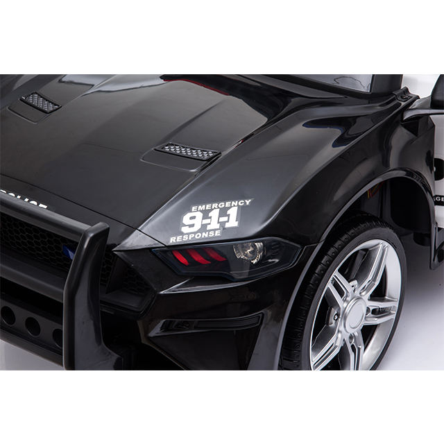 Remote Control Ride On 12V Electric Police Car for Kids and Age Range of 2 to 4 Years 2023