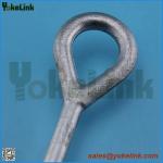 Carbon steel HDG oval eye bolt