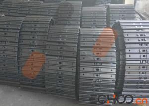 Quality Volvo EC150 Stainless Steel Excavator Track Chain With Deep Sensing Hardened Tread wholesale