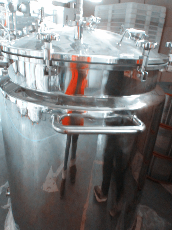 500L 304 SUS Stainless Steel Mixing Tanks For Liquid / Medicine