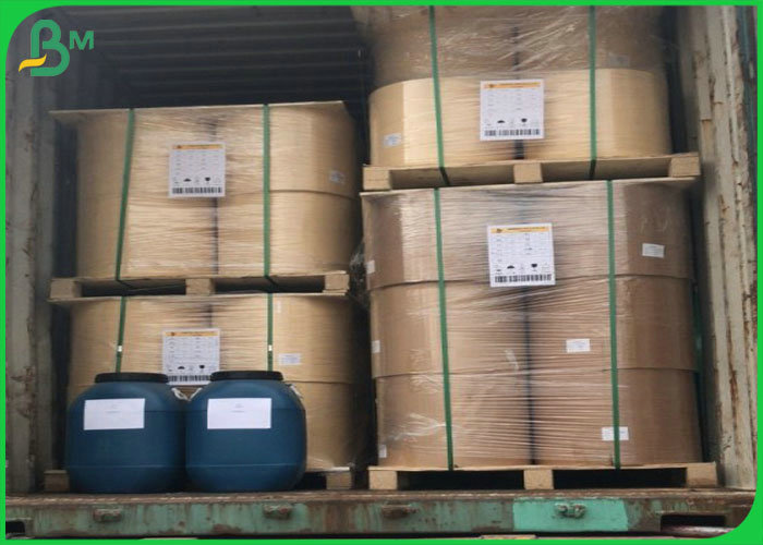 15mm to 600mm 60gsm Unbleched MG White Kraft Paper for paper straws material