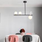 Angel chandelier Creative Personality Gold Ball glass chandelier(WH-MI-279)