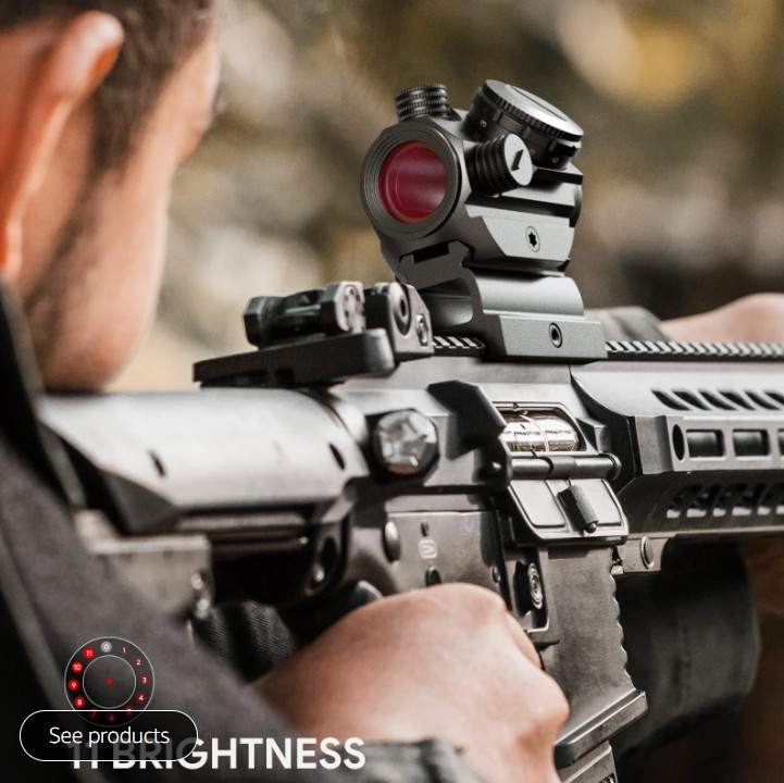 sabpack red dot sight T1PRO 1x22mm Compact sight 3 MOA Red Dot