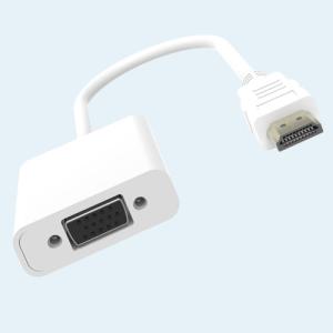 Quality Gold Plated Male To Female HDMI Adapters For Computer White Color wholesale