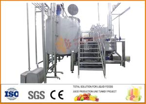 Quality 500T/Year Food Fermentation Equipment Fruit Wine Drink PLC Control System wholesale