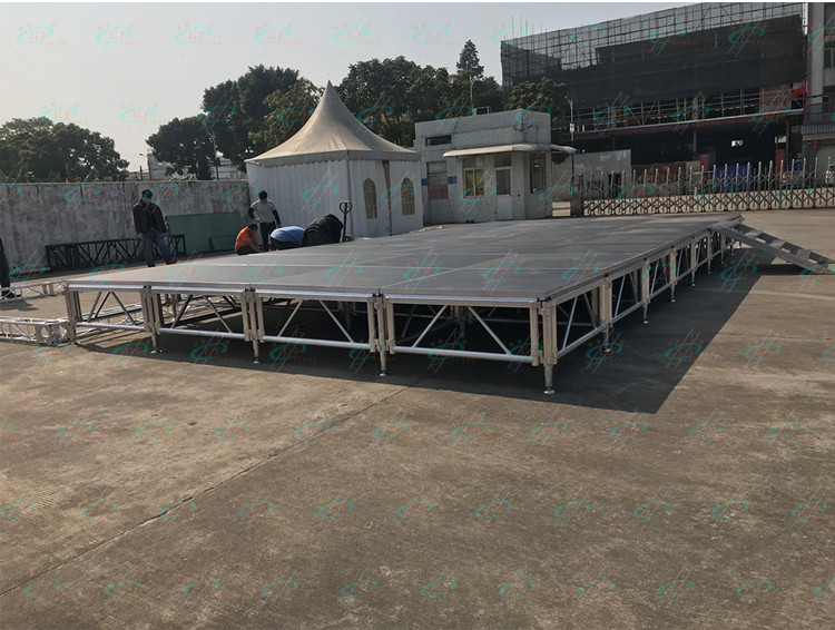 Fireproof Movable Truss 6061-T6 Aluminum Layer Stage Platform