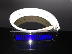Quality Customized LED message display belt buckle for party wholesale