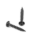 Timber Construction Coated Deck Ground Screw with Stainless Steel Black
