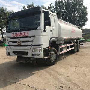 Quality Sinotruk Howo 20000L Diesel Fuel Tanker Truck , 6000 Gallon Tanker Truck wholesale