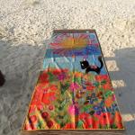 80X160 Microfiber Suede Towel custom microfiber sand-less sand free microfiber