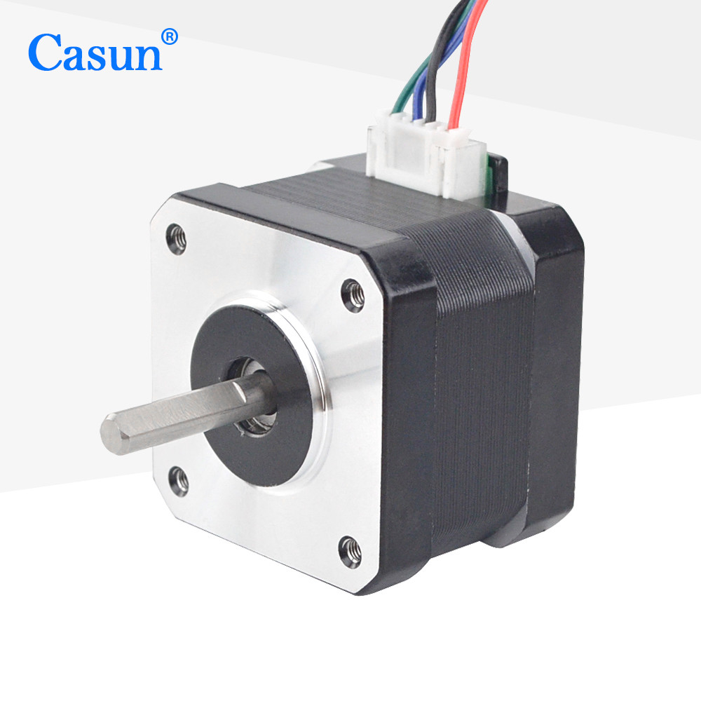 Nema 17 Hybrid Driver Motor 2 Phase 1.8 Degrees 1.33A For 3D Printer