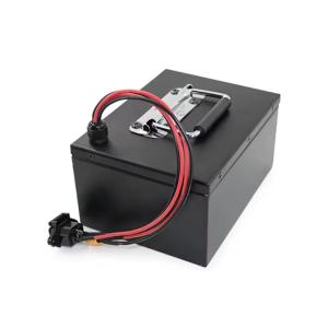 China 24V 100AH Lithium Battery For On Street Road Floor Sweeper Industrial Parking Lot Vacuum Sweeper on sale