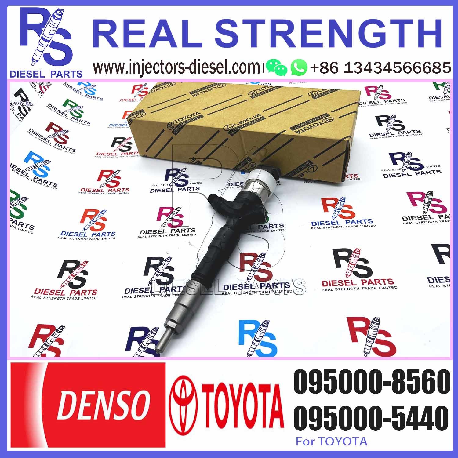 diesel fuel injection common rail injector 23670-0L050 095000-8290 095000-8560