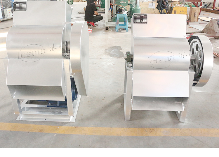 200kg/Min Ice Block Crusher Machine 380V 220V Commercial
