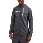 Men custom logo design streetwear windbreaker rain jacket nylon softshell