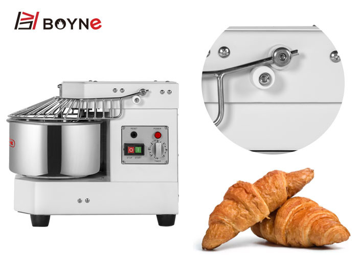 8L Spiral Mixer Dough Mixer Rotate Speed Apply To Bakery Kitchen