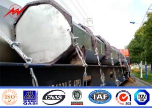 Quality 90ft 100ft 110ft Power Distribution Poles With Galvaniztion wholesale