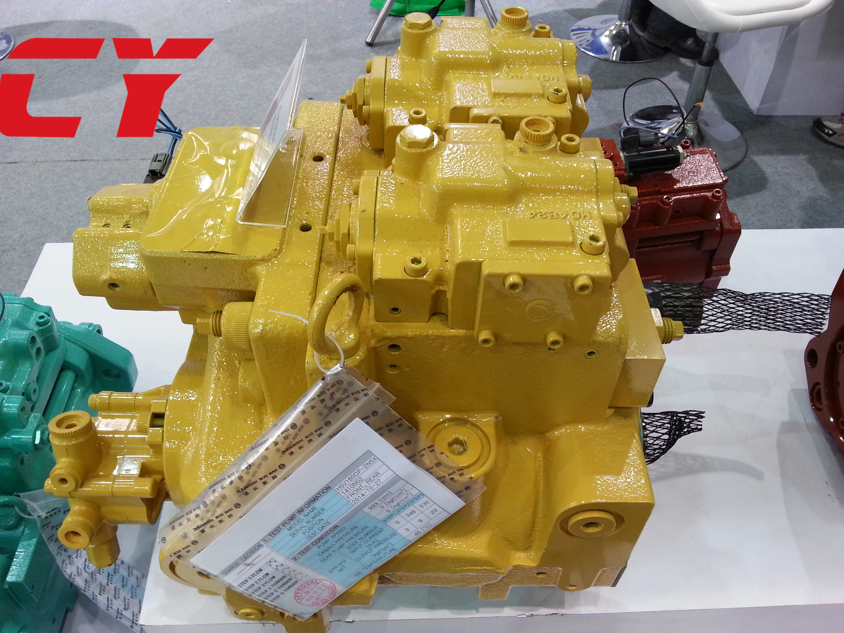3228733 H5V160DP Excavator Hydraulic Pumps For E330D E336D