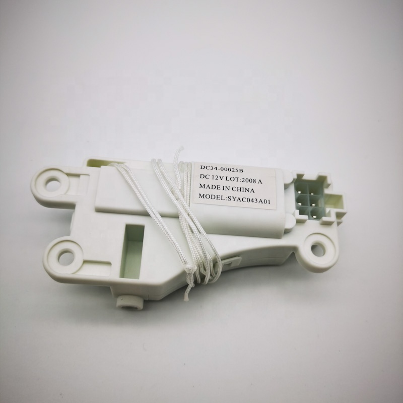 Front Load Washer Plastic DC34-00025B Washing Machine Door Lock Switch for Surmount
