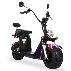 Quality Eec Coc Approved Citycoco Electric Scooter 1000w 1500w 2000w Removable Battery wholesale
