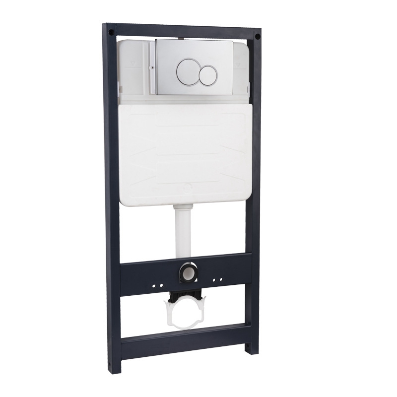 Wall Mounted Concealed Tank Cistern with Stainless Steel Frame and European Watermark