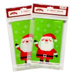 New Design Christmas Candy Bags Plastic Gift Bags Package Treat Bags