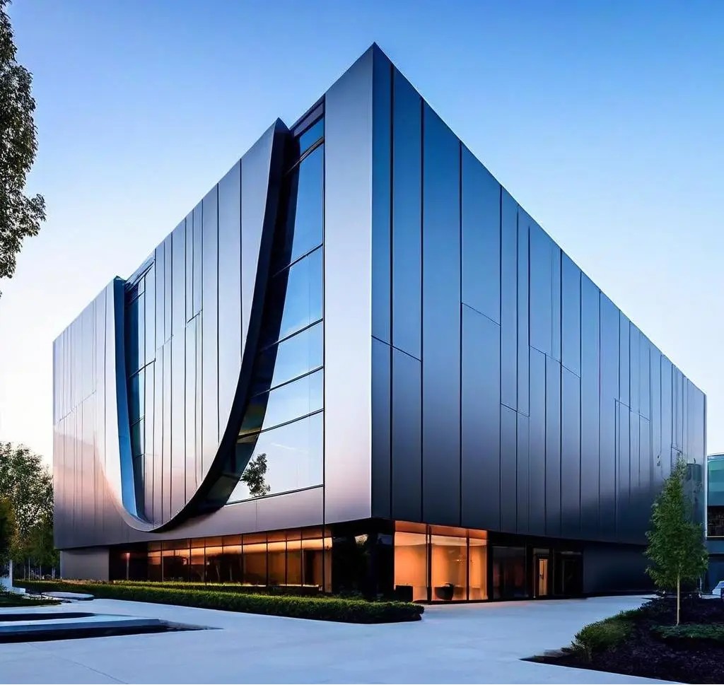 Durable PVDF Aluminum Composite Panel With Fluorocarbon Stone Coating Standard Size For Dry Hanging Of External Walls