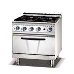Heavy Duty Stainless Steel Gas Restaurant Cooking Range With Gas Consumption