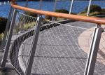 Non Rusting Steel Cable Mesh Balustrade Fencing Handrail Infill