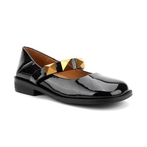 Quality Non Slip Women Flat Leather Shoes , Ladies Beautiful Women Mary Jane Shoes wholesale