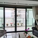 Aluminum Sliding Retractable Door Modern Style For Home Decoration